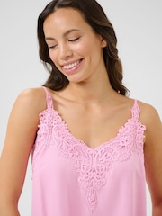 Cream Pink CRAnna Elegant Top - Image 3 of 5
