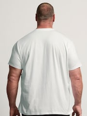 BadRhino Big & Tall Skull Cocktail 100% Cotton T-Shirt - Imagen 3 de 6