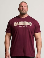 BadRhino Big & Tall Red Logo Graphic 100% Cotton T-Shirts 3 Pack - Image 2 of 9