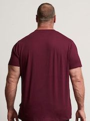 BadRhino Big & Tall Red Logo Graphic 100% Cotton T-Shirts 3 Pack - Image 4 of 9
