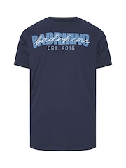 BadRhino Big & Tall Red Logo Graphic 100% Cotton T-Shirts 3 Pack - Image 8 of 9