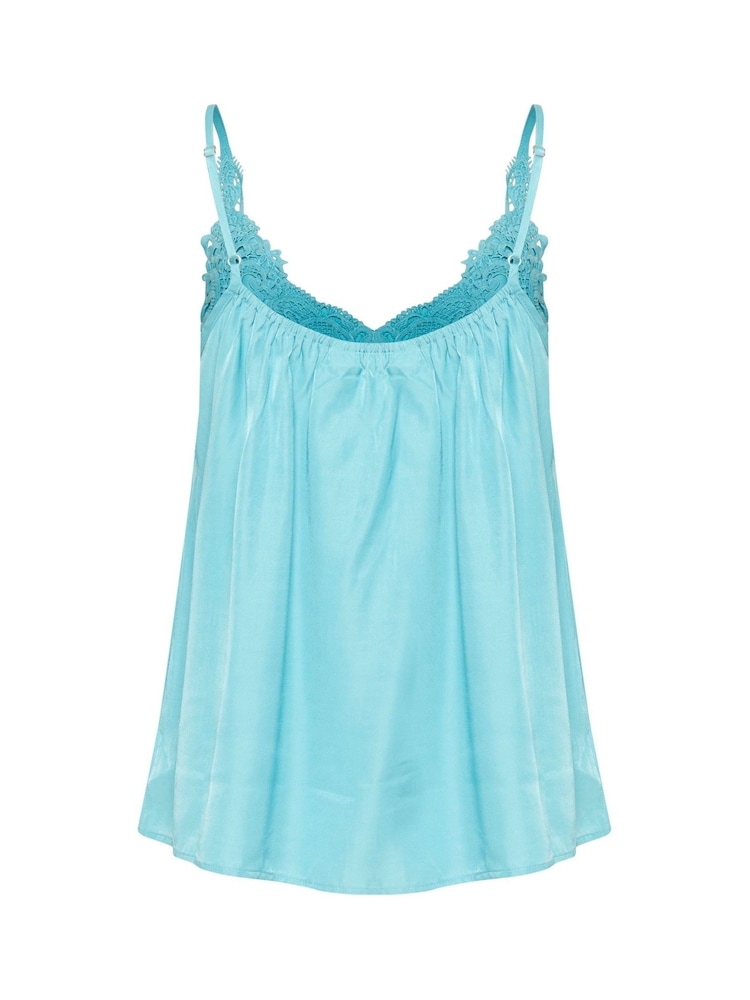 Cream Blue CRAnna Elegant Top - Image 5 of 5