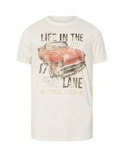 BadRhino Big & Tall Life In The Fastlane 100% Cotton T-Shirt - Imagen 5 de 6