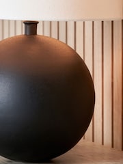 Pacific Lifestyle Black Benio Metal Spherical Table Lamp - Image 3 of 5