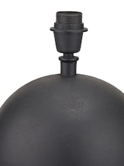 Pacific Lifestyle Black Benio Metal Spherical Table Lamp - Image 5 of 5