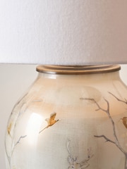Pacific Lifestyle Natural Deer Glass Table Lamp - Image 3 of 5