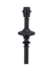 Pacific Lifestyle Black Emilio Candlestick Floor Lamp - Image 5 of 5