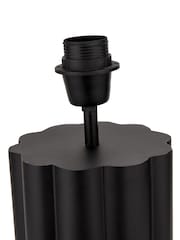 Pacific Lifestyle Black Petula Metal Scallop Table Lamp - Image 5 of 5
