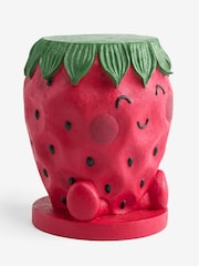 Red Strawberry Bedside Table - Image 3 of 3