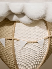 Natural Bertie Bear and Rosie Rabbit Kids Hot Air Balloon Bedside Table - Image 4 of 5