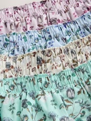 Blue/Green Floral Kew Gardens Woven Boxers - Image 7 of 8