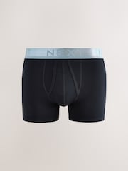 Shiny Blues Waistbands A-Front Boxers 10 Pack - Image 3 of 14