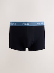 حزام خصر أزرق/أخضر/أصفر - بوكسرات منخفضة الخصر من مزيج غني بالقطن - صورة 10 من 14