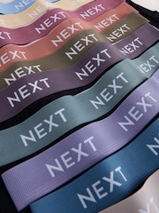 حزام خصر أزرق/أخضر/أصفر - بوكسرات منخفضة الخصر من مزيج غني بالقطن - صورة 13 من 14