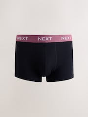 حزام خصر أزرق/أخضر/أصفر - بوكسرات منخفضة الخصر من مزيج غني بالقطن - صورة 4 من 14