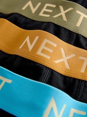 Black Bright White Gold Waistbands A-Front Boxers 10 Pack - Image 14 of 15