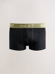 Black Bright White Gold Waistbands A-Front Boxers 10 Pack - Image 7 of 15