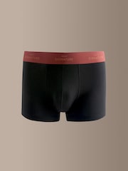 Black Modal Rich Waistbands Motionflex Signature Hipster Boxers - Image 3 of 8