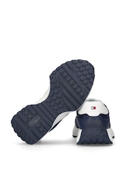 Tommy Hilfiger Blue Flag Lace-Up Trainers - Image 5 of 5