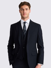 MOSS Black Tailored Fit Trousers - Image 1 of 5