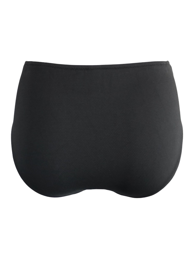 Pour Moi Black High Waist Hawaii Super Belted Tummy Control Briefs - Image 4 of 4