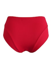Pour Moi Red High Waist Hawaii Super High Waist Belted Tummy Control Briefs - Image 4 of 4