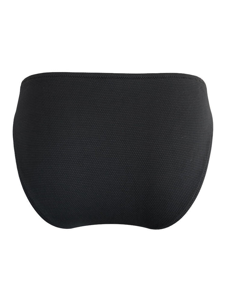 Pour Moi Black Brief Hawaii Super Belted Tummy Control Briefs - Image 4 of 4