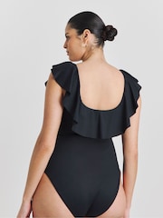 Simply Be Magisculpt Contour Me V Wire Bardot Swimsuit - Imagen 2 de 4