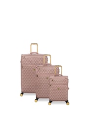 IT Luggage Glimmering Expandable Suitcase Set with TSA Lock 3 Piece - Image 2 of 11
