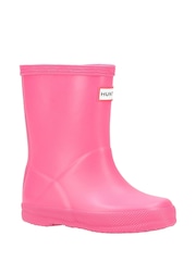 Hunter Kids First Matte Wellington Wellies - Image 2 of 4