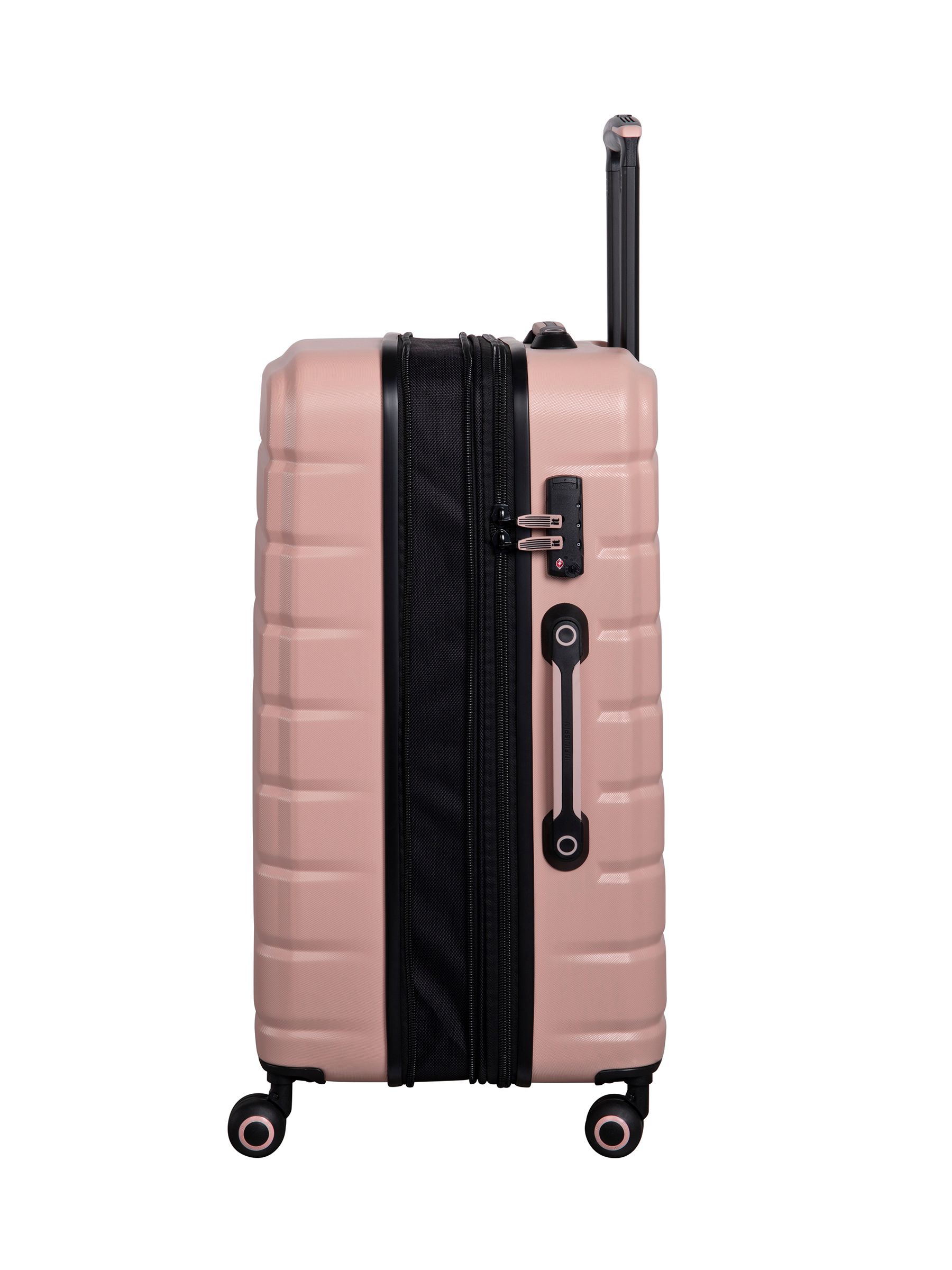 Buy IT Luggage Pink Divert Expandable Suitcase With Tsa Lock from