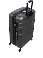 IT Luggage Medium Grey Divert Expandable Suitcase with TSA Lock - Image 4 of 8