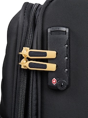 IT Luggage Large Glimmering Expandable Black Suitcase with TSA Lock - Image 7 of 8