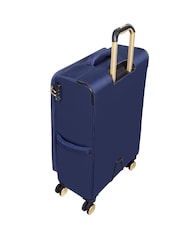 IT Luggage Large Blue Glimmering Expandable Suitcase with TSA Lock - Image 5 of 8
