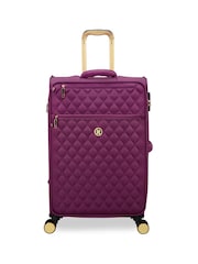 IT Luggage Purple Glimmering Expandable Suitcase Set 3 Piece with TSA Lock - Image 4 of 11
