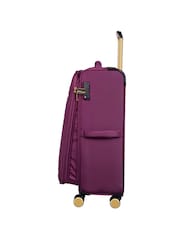 IT Luggage Purple Glimmering Expandable Suitcase Set 3 Piece with TSA Lock - Image 6 of 11