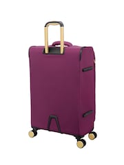 IT Luggage Purple Glimmering Expandable Suitcase Set 3 Piece with TSA Lock - Image 7 of 11