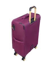 IT Luggage Purple Glimmering Expandable Suitcase Set 3 Piece with TSA Lock - Image 8 of 11