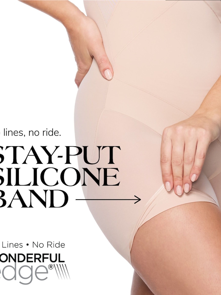 Miraclesuit Modern Miracle Extra Firm Control Thigh Slimming Bodysuit with Lycra Fit Sense Technology - Image 4 of 4