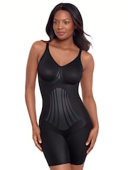 Miraclesuit Modern Miracle Extra Firm Control Thigh Slimming Black Bodysuit with Lycra Fit Sense Technology - Imagem 1 de 4