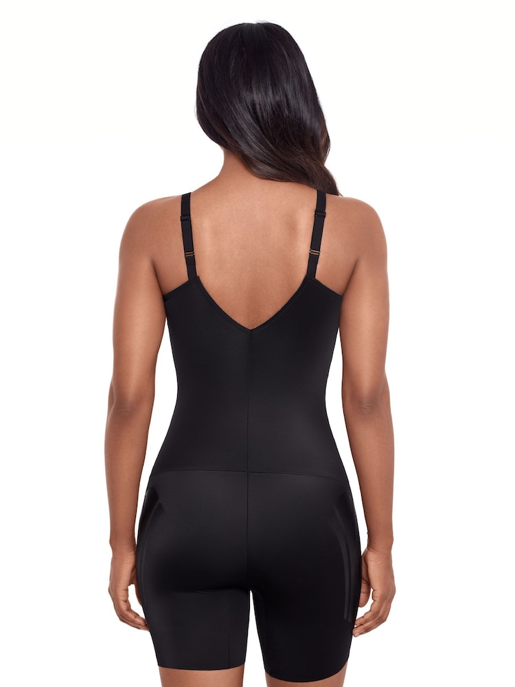 Schwarz - Miraclesuit Modern Miracle Extra Firm Control Thigh Slimming Black Bodysuit with Lycra Fit Sense Technology - Bild 2 von 4 Schwarz - Miraclesuit Modern Miracle Extra Firm Control Thigh Slimming Black Bodysuit with Lycra Fit Sense Technology - Bild 2 von 4