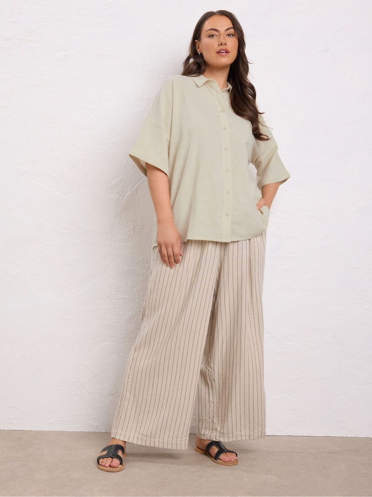 Evans Cotton Boxy Shirt - Image 2 of 5