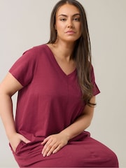 Evans Jersey Slub 100% Cotton Dress - Image 4 of 5