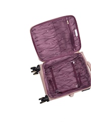 IT Luggage Pink Glimmering Expandable Cabin Suitcase with TSA Lock - Image 5 of 7