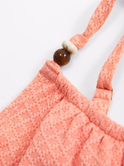 Abercrombie & Fitch Pink Cinched Beaded Swimsuit - Изображение 2 из 2