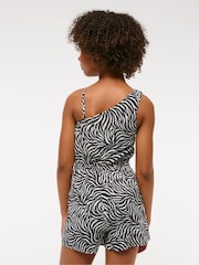 Abercrombie & Fitch Asymetric Neck Romper - Image 2 of 7