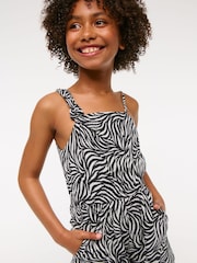 Abercrombie & Fitch Asymetric Neck Romper - Image 6 of 7