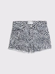 Abercrombie & Fitch Relaxed High Rise Shorts - Image 1 of 3