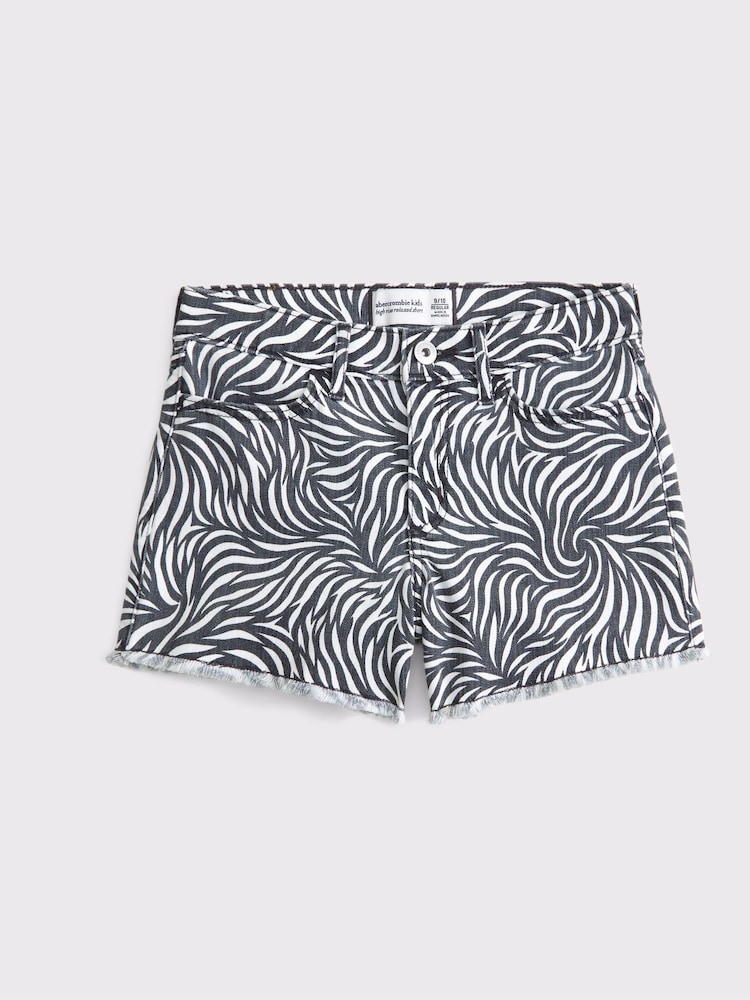 Abercrombie & Fitch Relaxed High Rise Shorts - Image 1 of 3