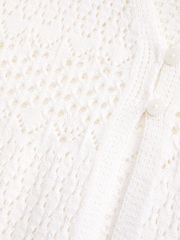 Abercrombie & Fitch Cream Crochet Kimono Cover-Up - Image 2 of 2